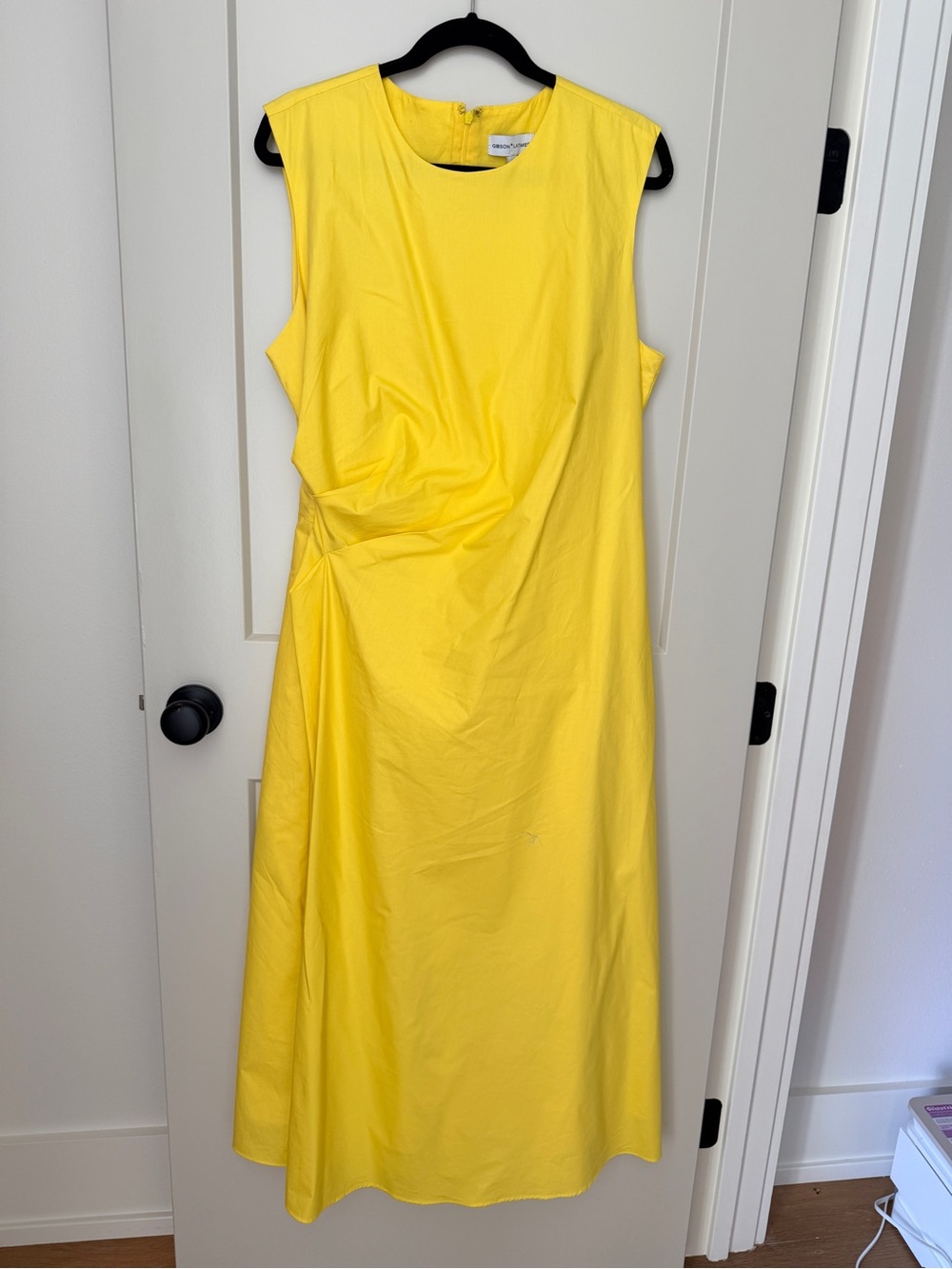 Gibson Latimer Sleeveless Yellow Maxi Dress